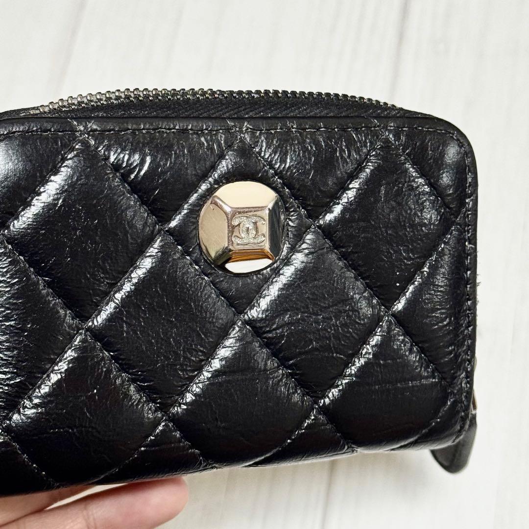 Chanel シャネル　ケース　カードケース　ブラック