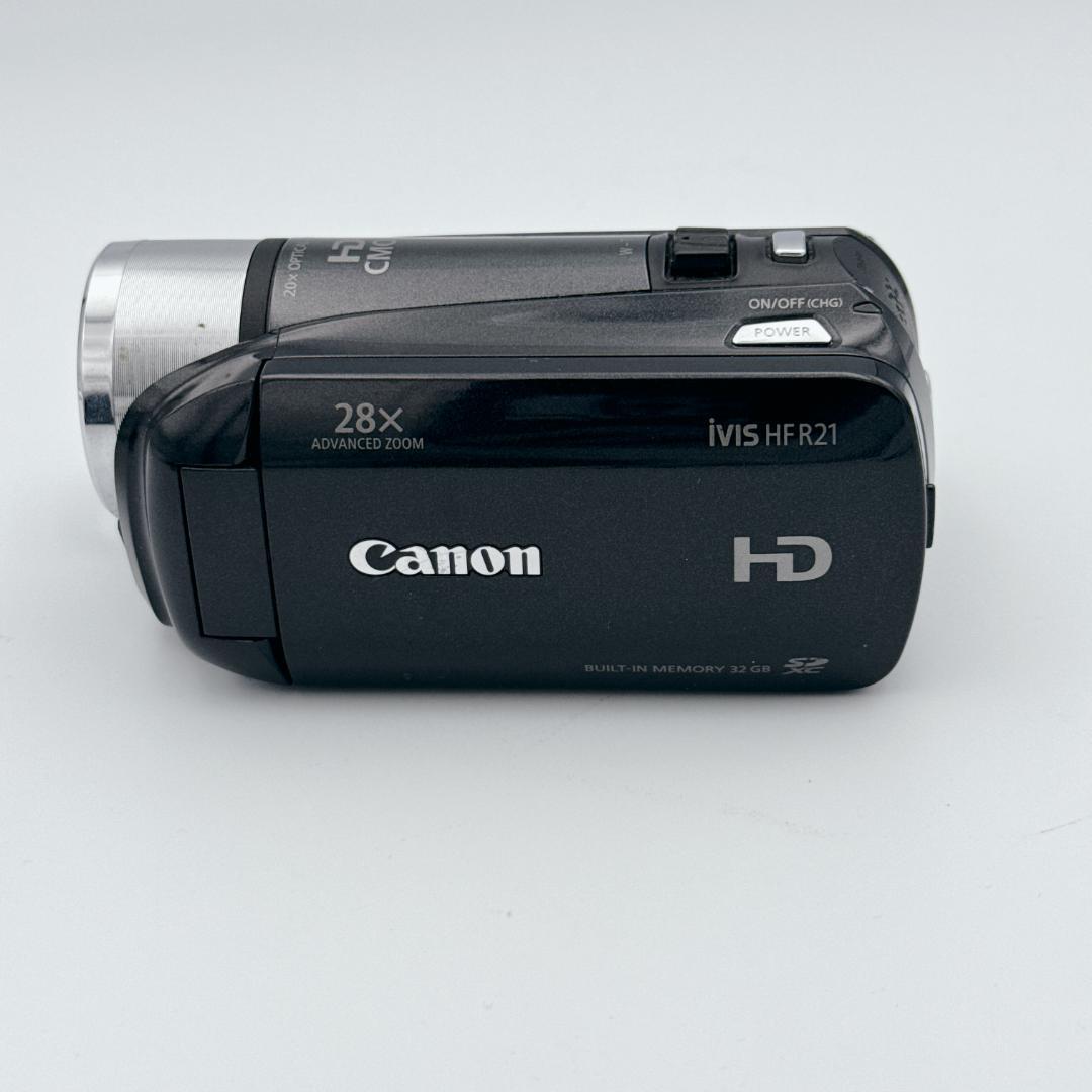 【概ね美品】Canon iVIS HF R21 デジタルビデオカメラ ブラック