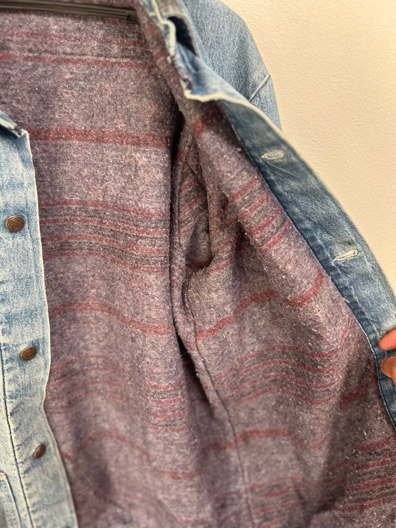 BIG BEN デニム カバーオール　70'-80' ビンテージ　ブランケット