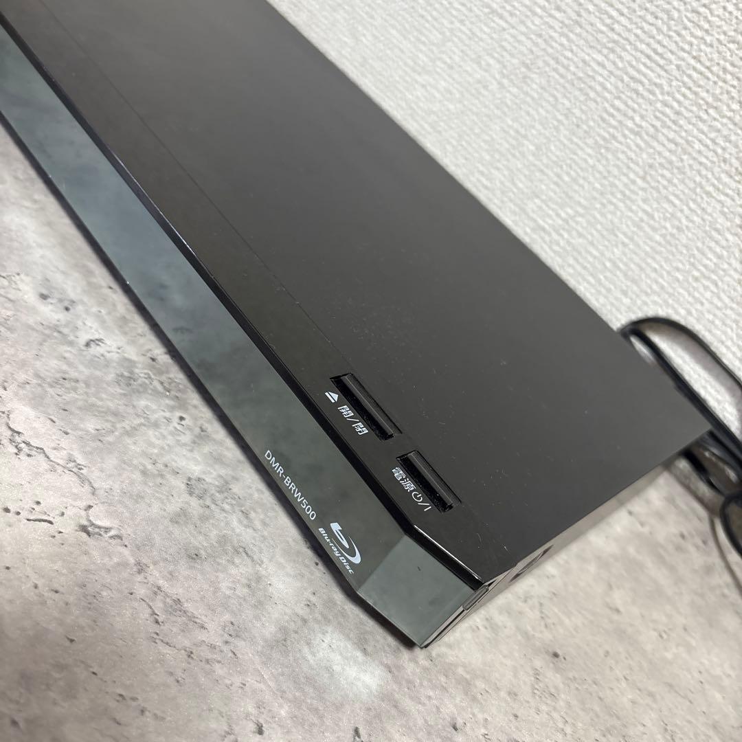 【美品‼️】パナソニック　2チューナー　ブルーレイレコーダー DMR-BRW500