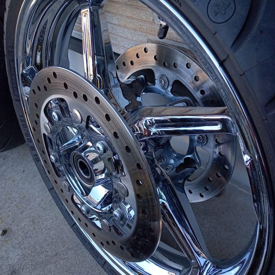 カ*ス様 ハーレー ツーリング 5本スポークホイール 前後セット