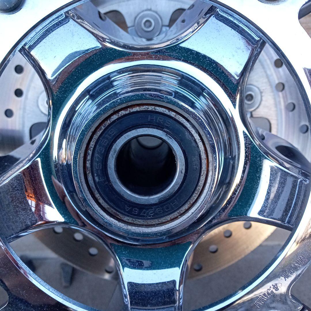 カ*ス様 ハーレー ツーリング 5本スポークホイール 前後セット