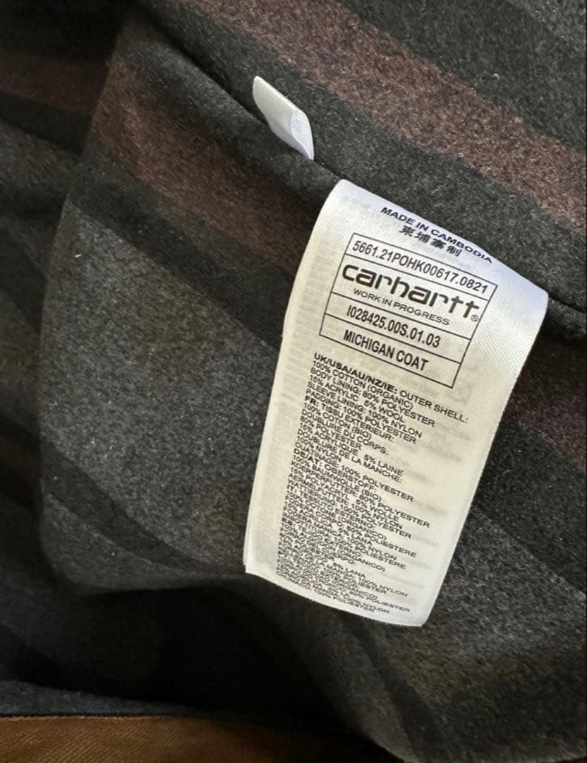 ジャケット・アウター carhartt wip MICHIGAN COAT