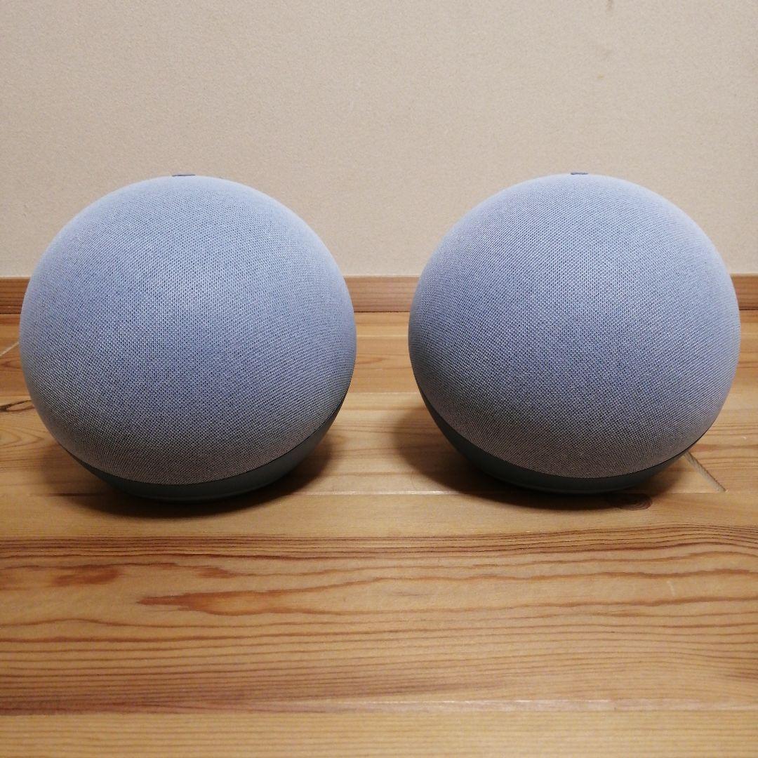Amazon Echo (第4世代) ブルー アレクサ 2台セット