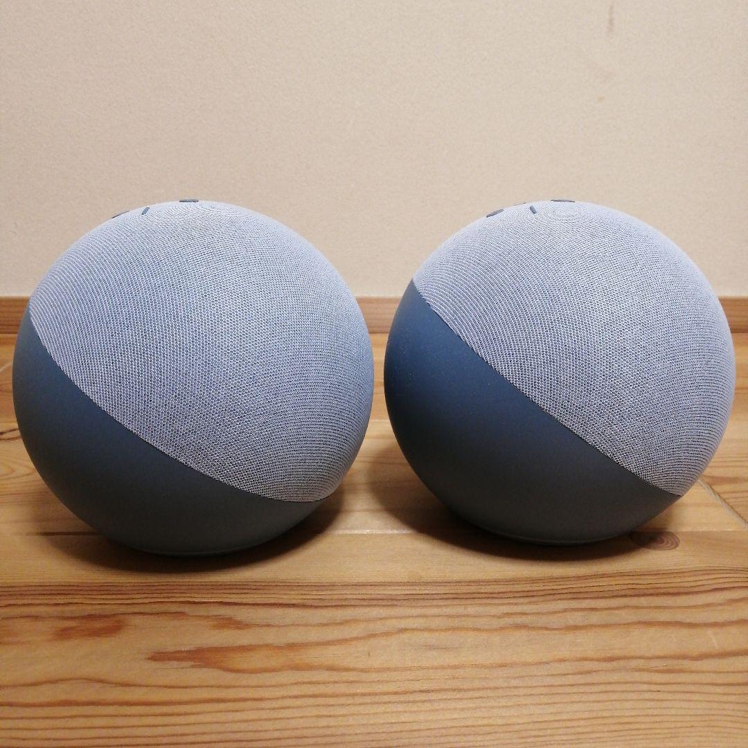 Amazon Echo (第4世代) ブルー アレクサ 2台セット