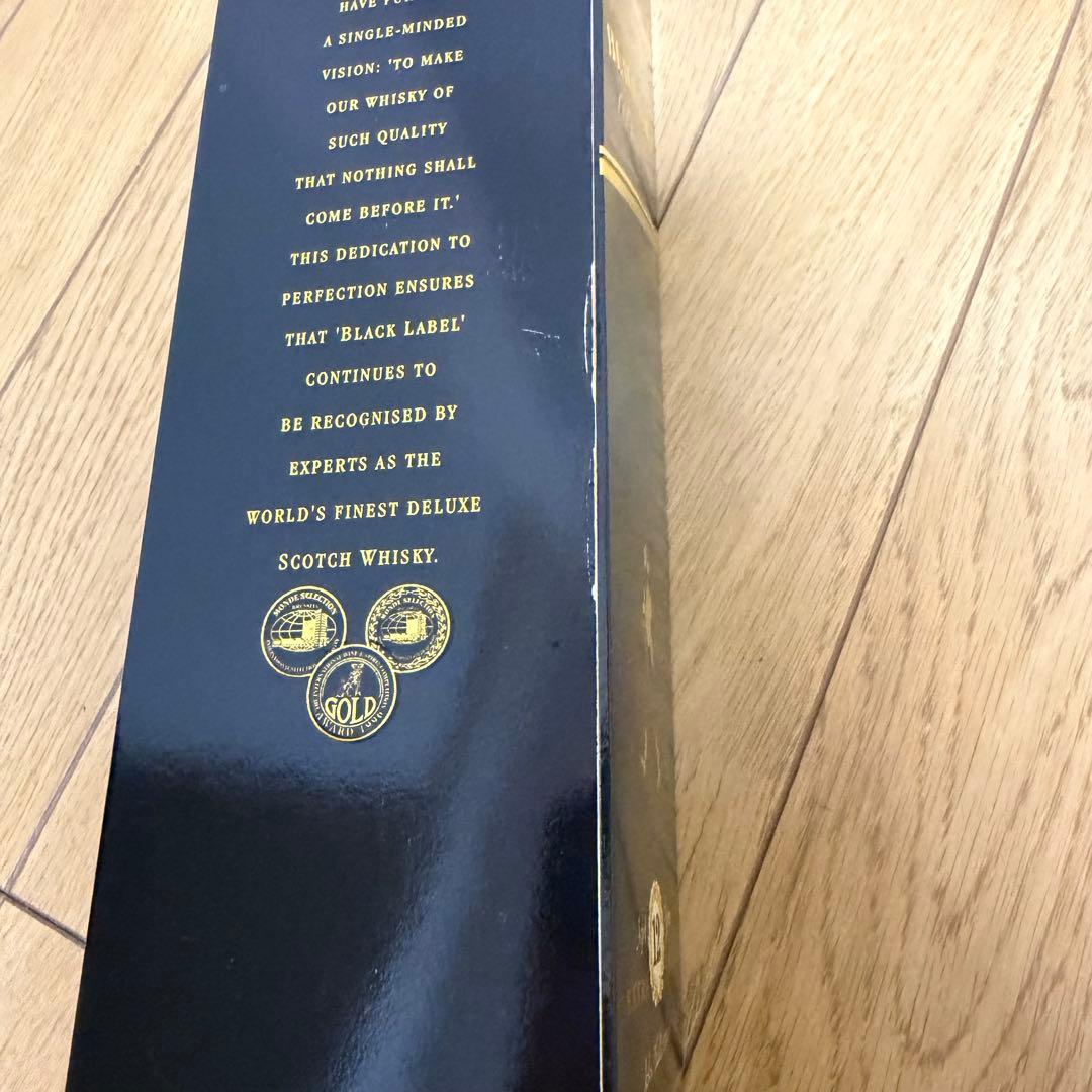 ジョニーウォーカー ブラックラベル 12年 750ml 未開栓