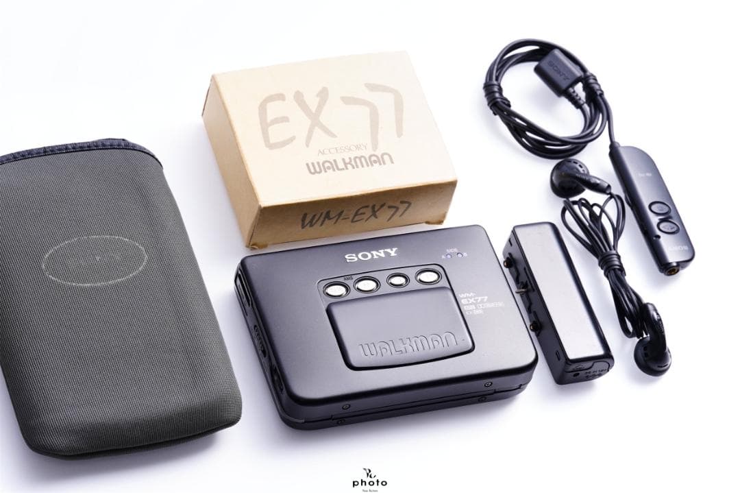 SONY WALKMAN 高音質 カセットウォークマン WM-EX77 B