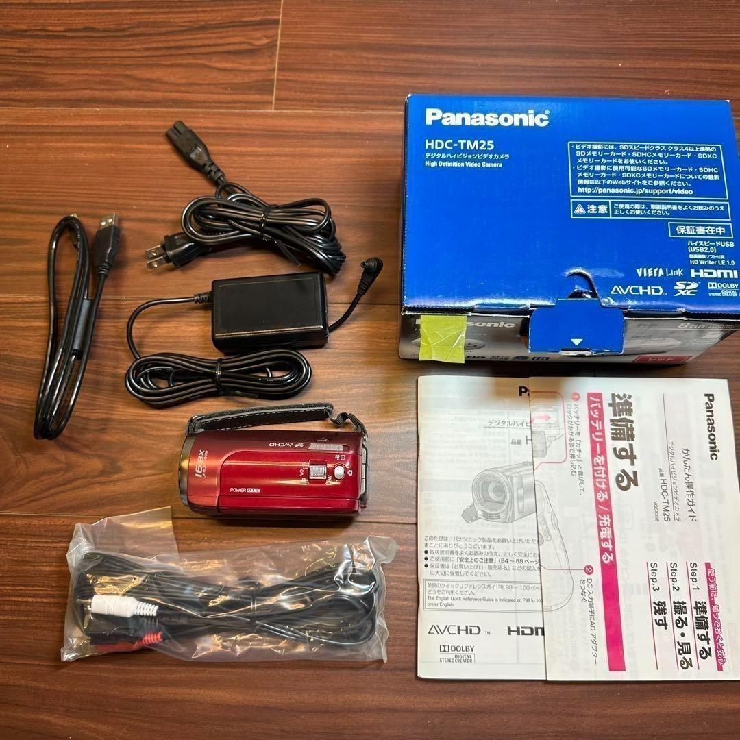 Panasonic HDC-TM25-S ビデオカメラ 2456