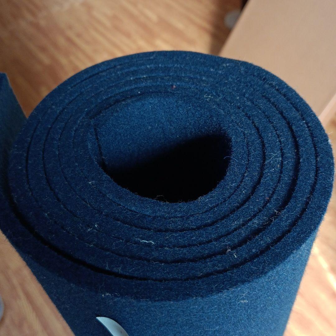 毛氈　茶道具　189✕73✕0.6cm