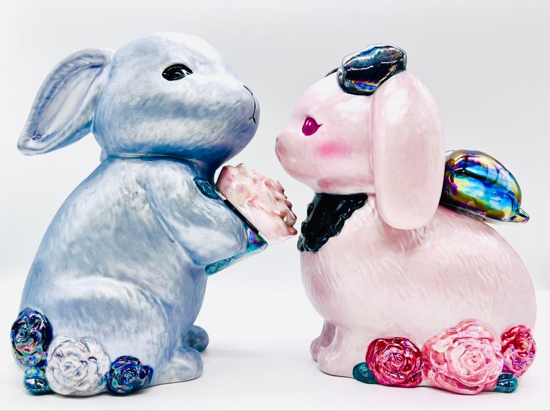 Flower Rabbits Decanter ＊フラワーラビッツデキャンタ