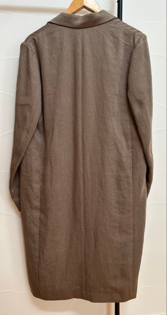 ドゥーズィエム クラス　リネン マテリアルコート