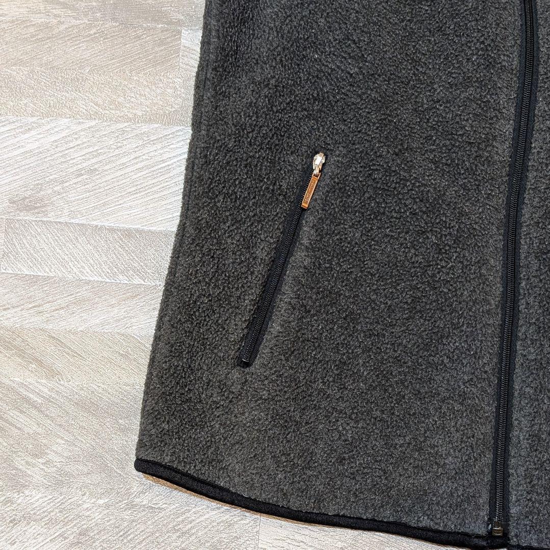 ★冬物最終セール★パーリーゲイツ × ポーラテック フリースベスト グレー M