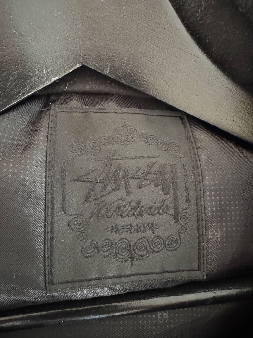 Stüssy ダウンベスト グレー Mサイズ