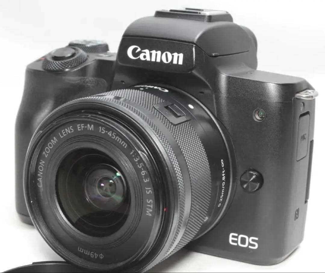 ❤️Wi-Fi＆Bluetooth搭載❤️Canon Kiss M ブラック