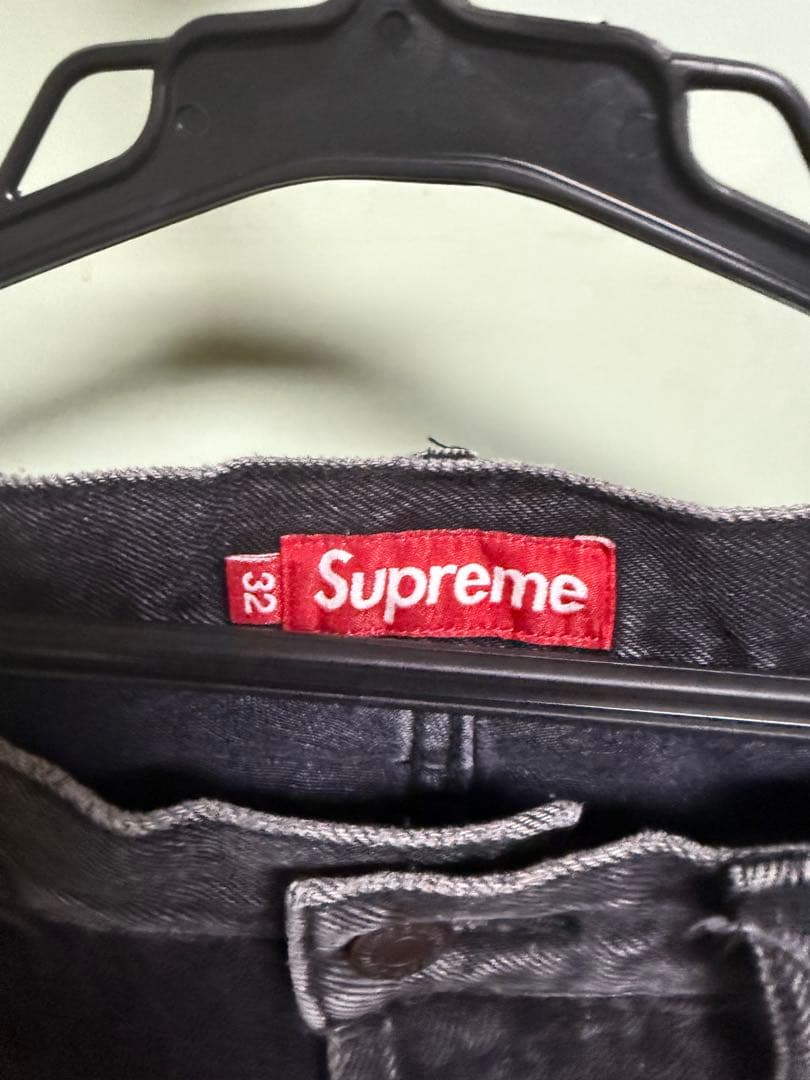 Supreme ストレートデニムW32L32