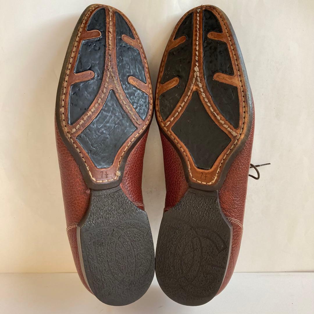 ドルチェ&ガッバーナ 茶色 Uチップ 26.5cm 除菌・消臭済み