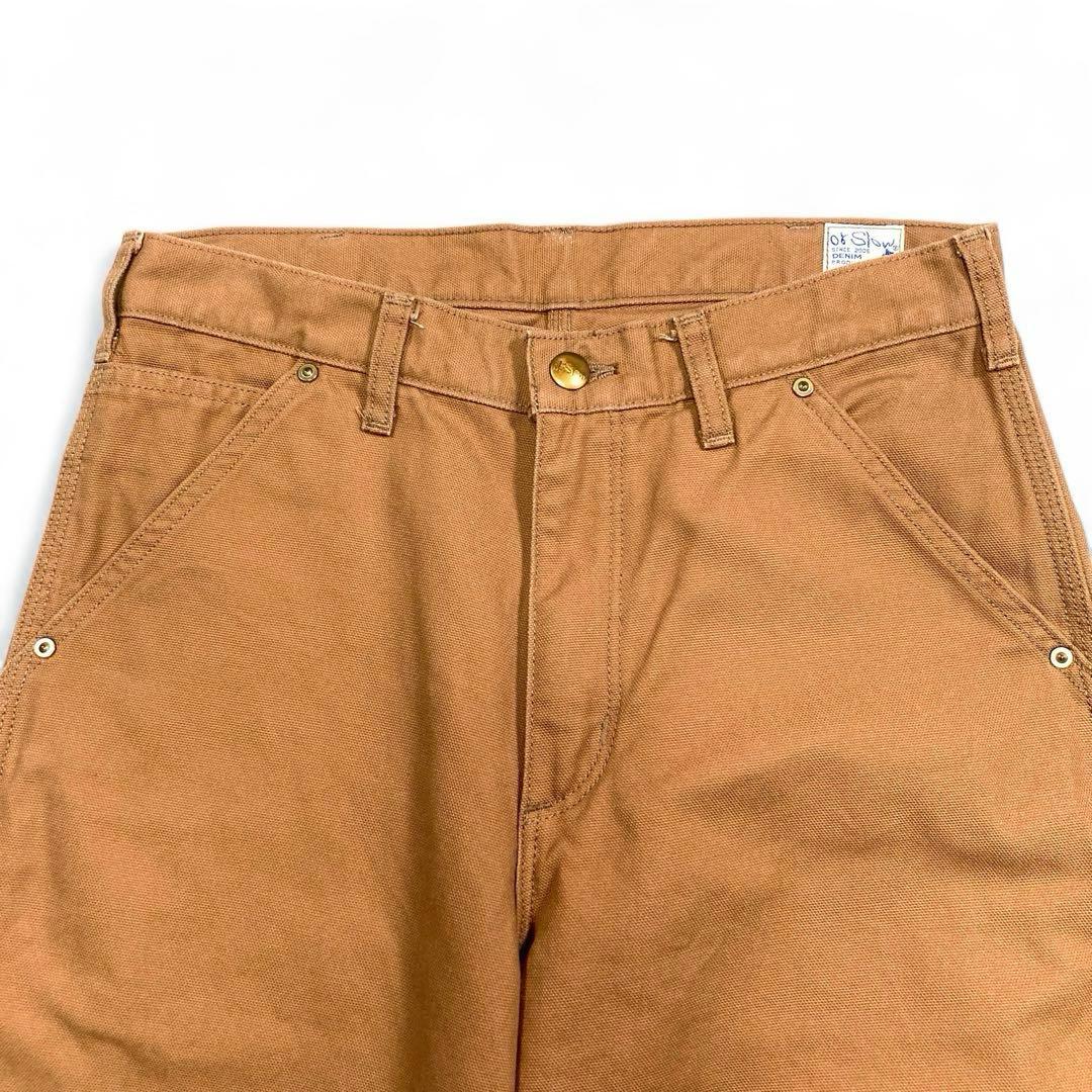 【未使用級】orslow オアスロウ ブラウンダック ペインターパンツ XS