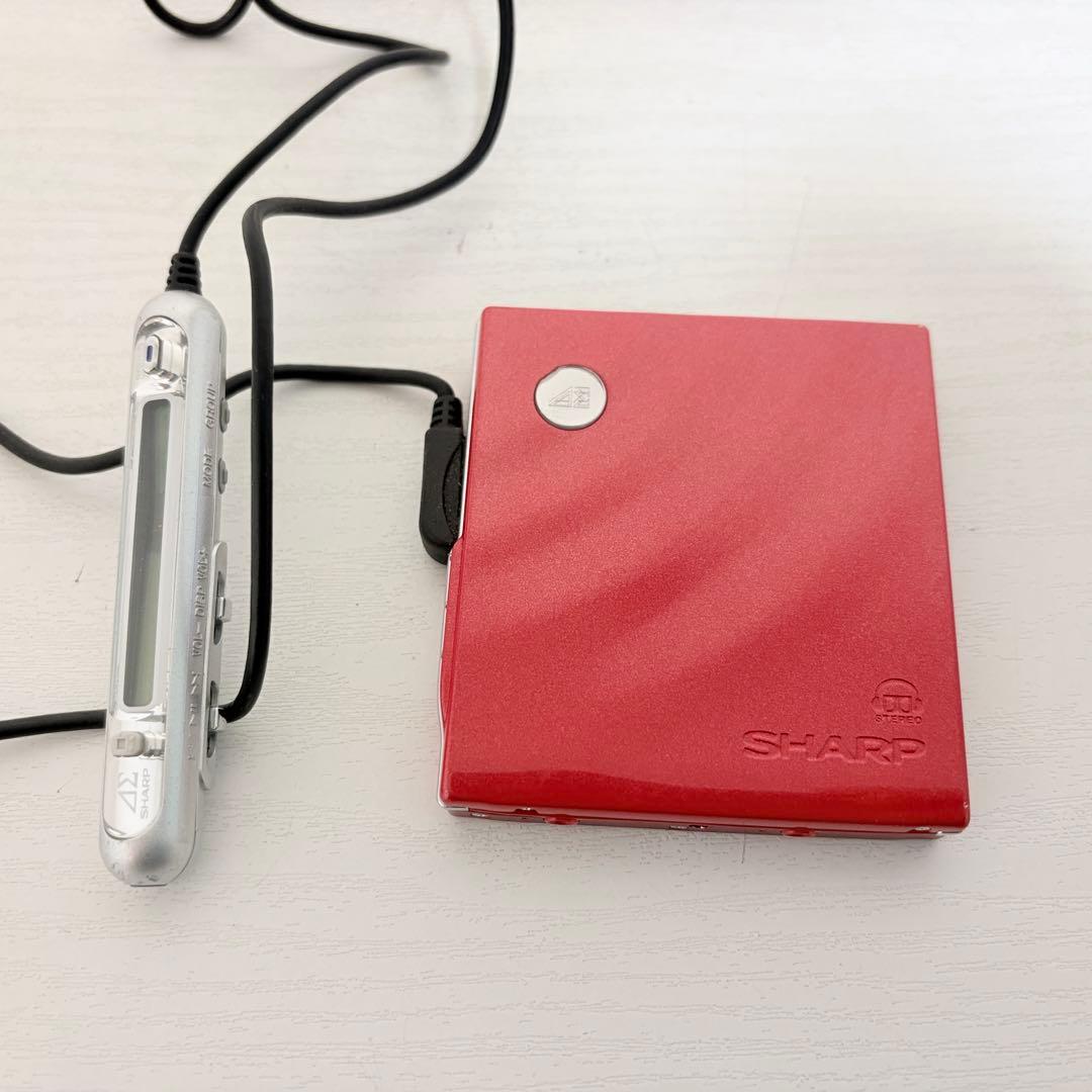 SHARP Auvi MDプレーヤー MD-DS77-R ジャンク