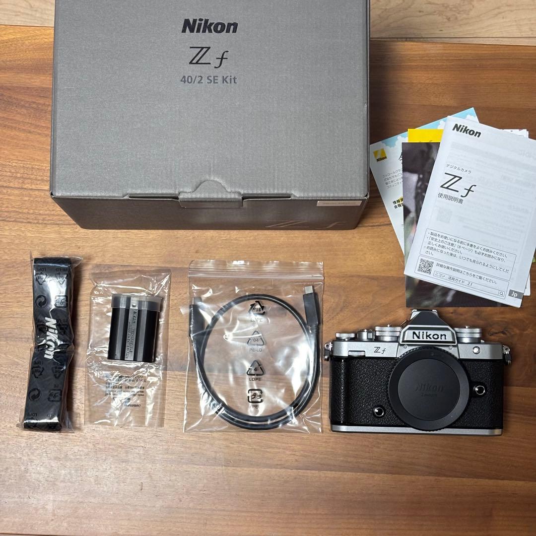 美品 ニコン Zf シルバー ボディ