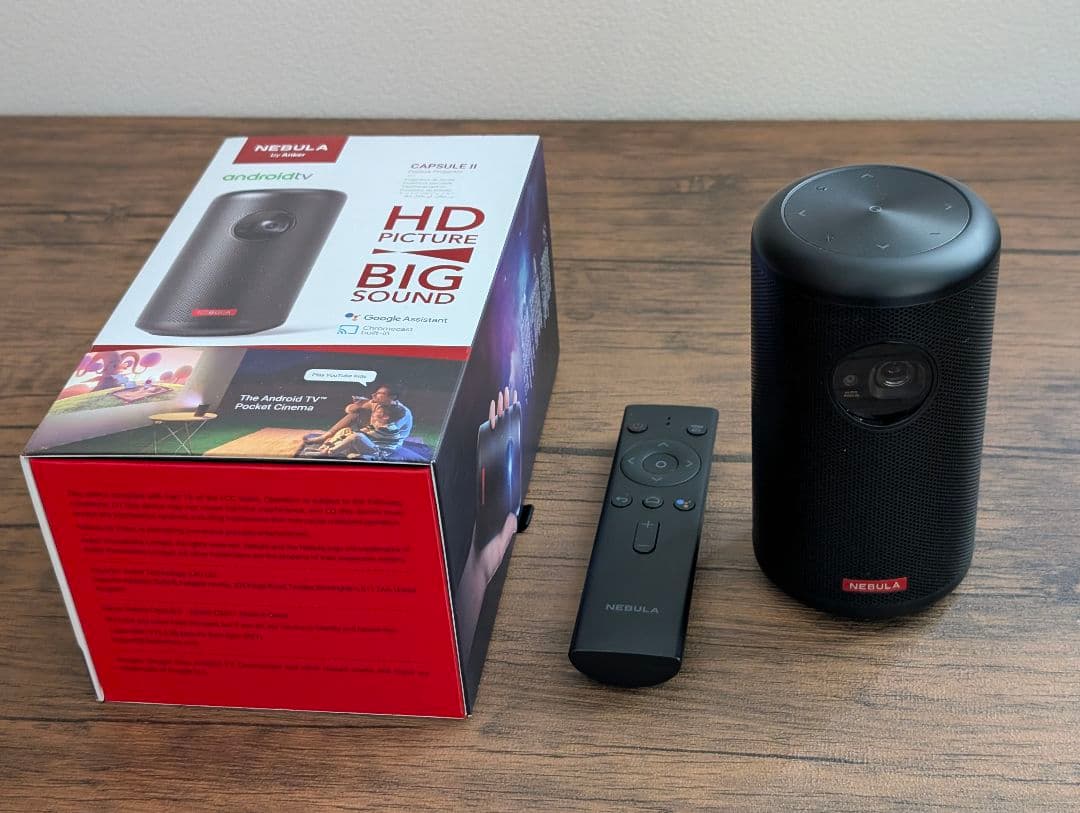 プロジェクター anker nebula capsule ii