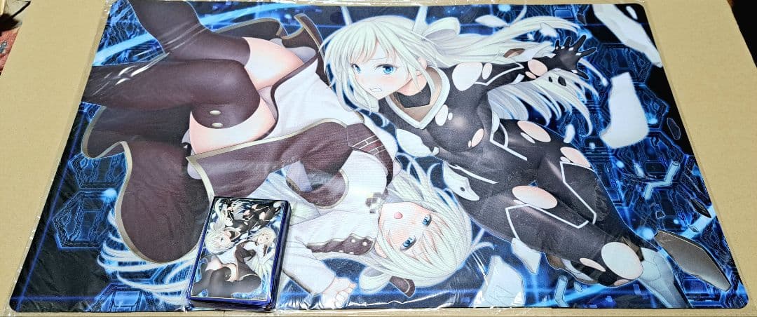 遊戯王　閃刀姫レイ　スリーブ&プレイマット