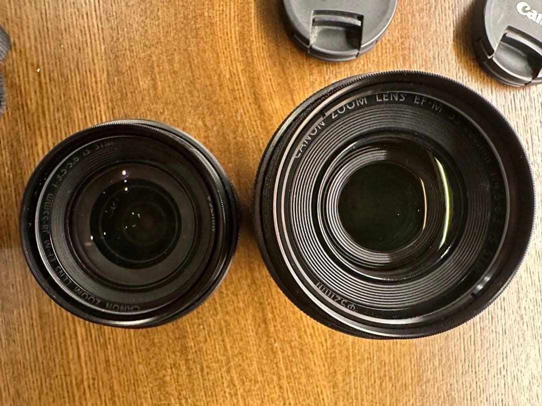 Canon EOS M3 ミラーレス一眼カメラ ズームレンズ2本セット