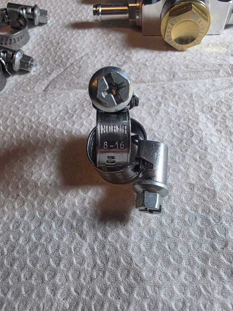 SP武川インラインサー モユニットキット ラバーホース用シルバー 汎 用