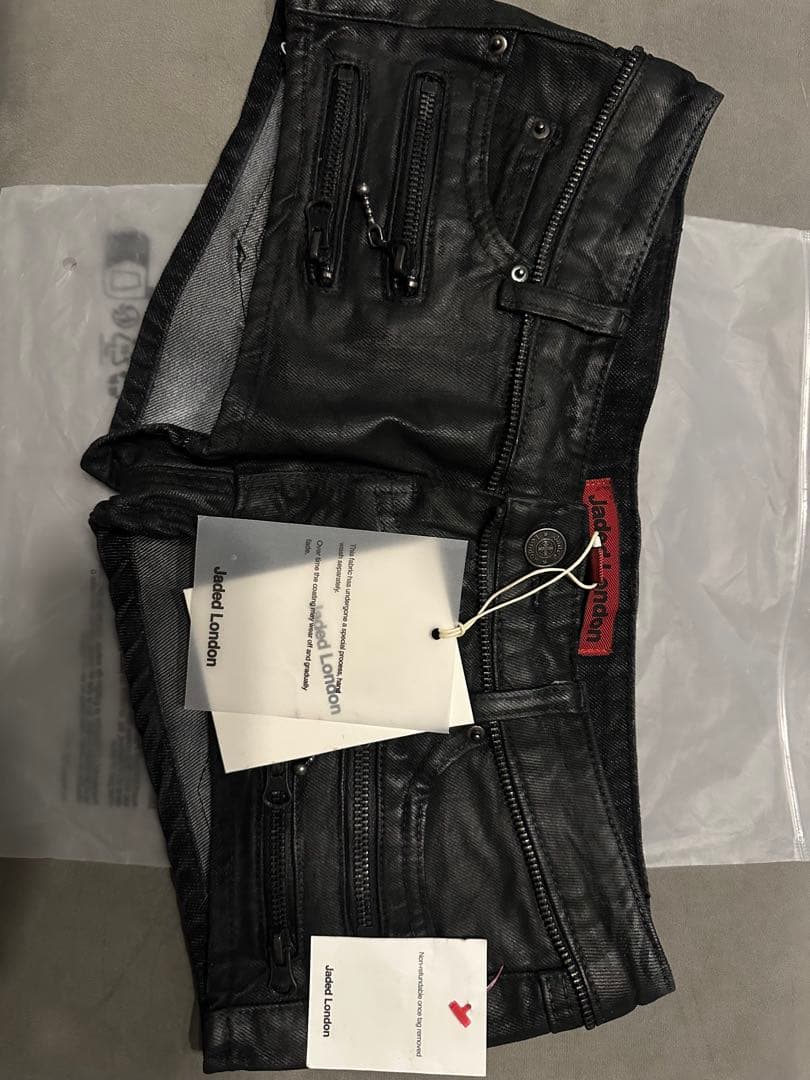 JadedLondon mini denim shortミニデニムショートパンツ