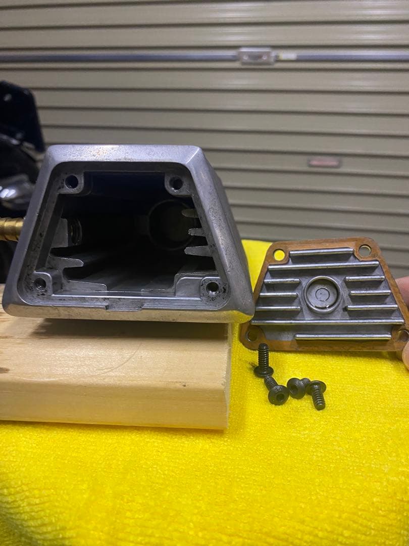 ハーレー　ヴィンテージ　ドラックスペシャリティーズ製　オイルクーラー