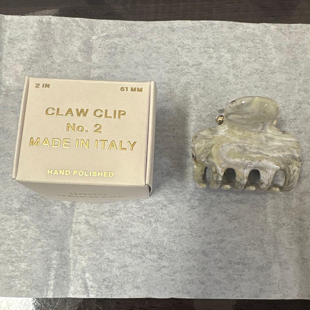 【Undo Hairware】No. 2 Claw クリップ グリーンマーベル
