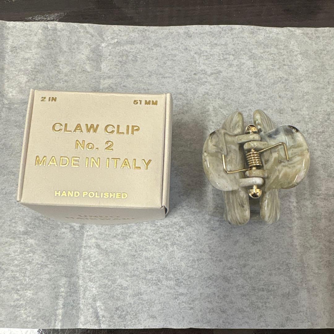 【Undo Hairware】No. 2 Claw クリップ グリーンマーベル