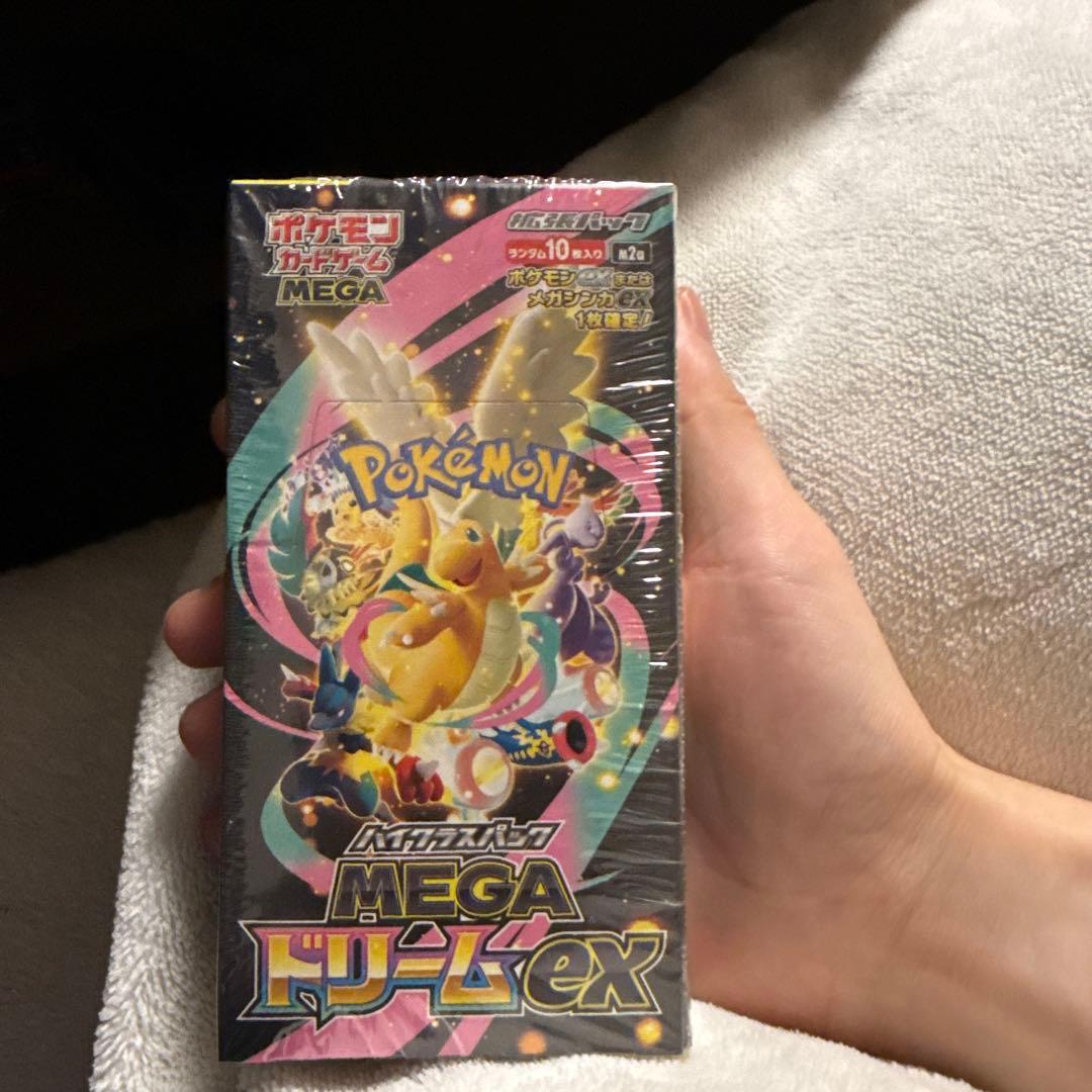 ポケモンカードゲーム MEGAドリームEX Box シュリンク付き