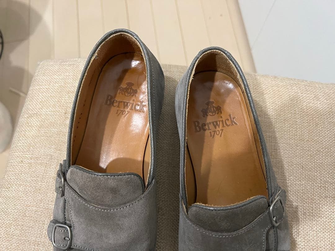 バーウィック　ダブルモンク　ローファー BERWICK 5111GOSGGR