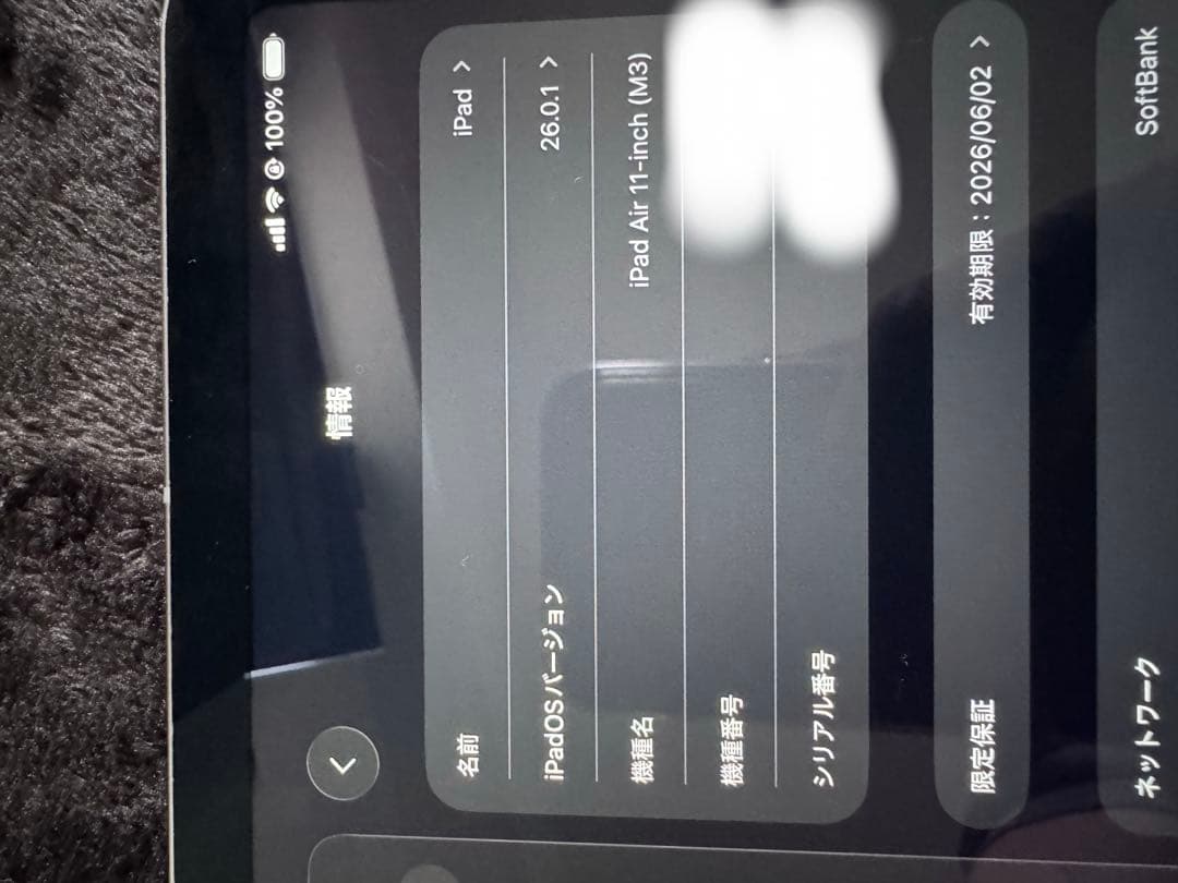 iPad Air 11インチ (M3) 本体