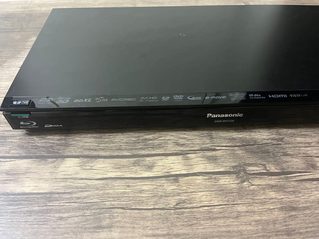 Panasonic DMR-BRT220 ブルーレイ HDD1TB B-CAS付