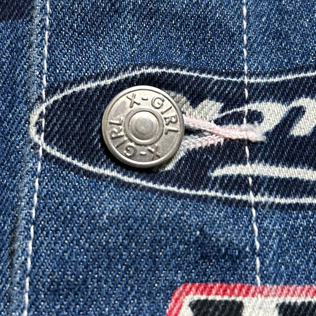 X-girl × HYSTERIC GLAMOUR Denim jacket