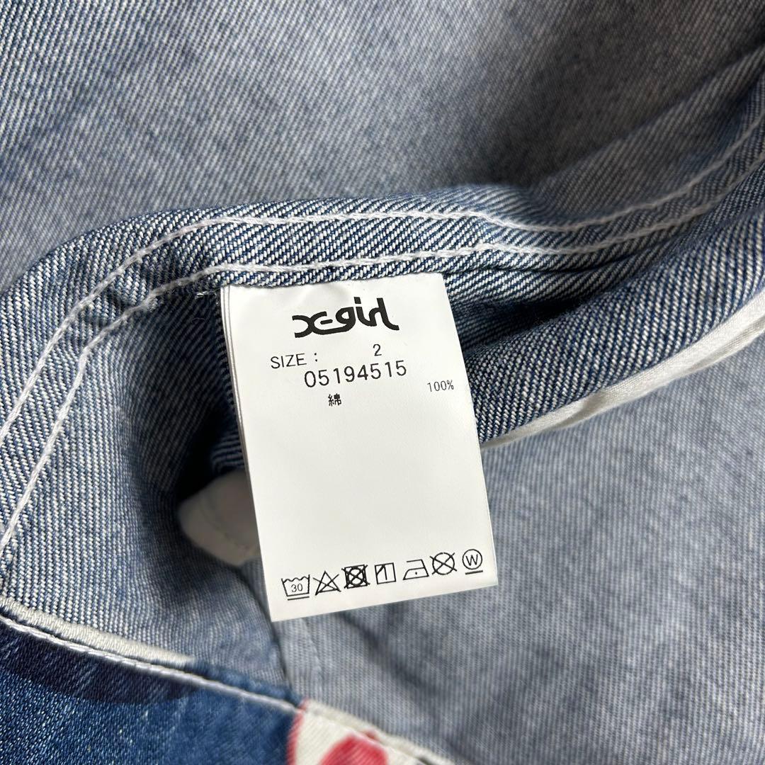 X-girl × HYSTERIC GLAMOUR Denim jacket