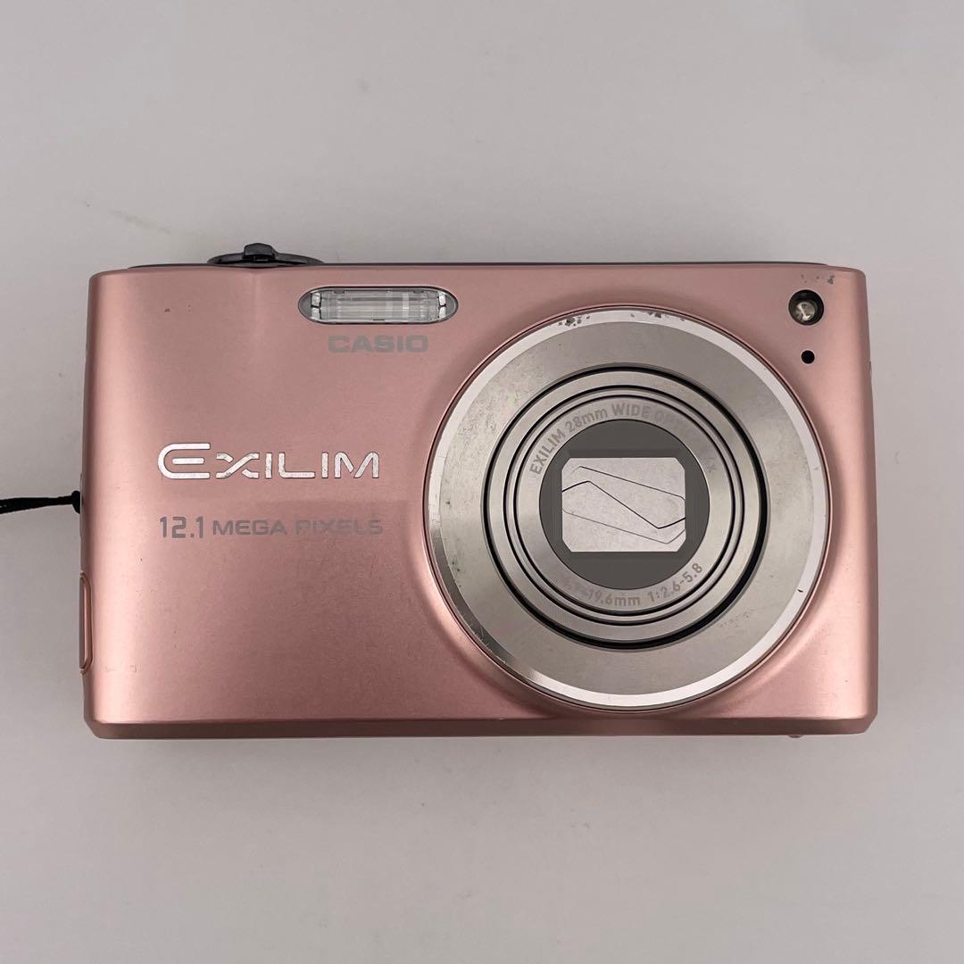 実写美⭕️外観美【動作確認済】CASIO EXILIM EX-Z400 ピンク