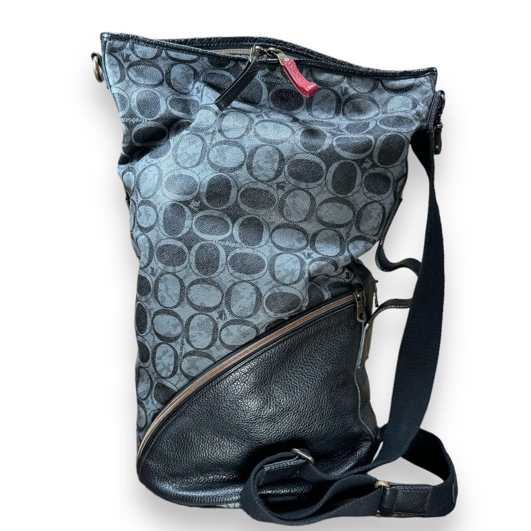 美品 超希少 orobianco オロビアンコ 2way ショルダー 大容量