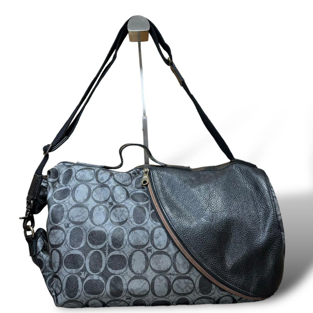 美品 超希少 orobianco オロビアンコ 2way ショルダー 大容量