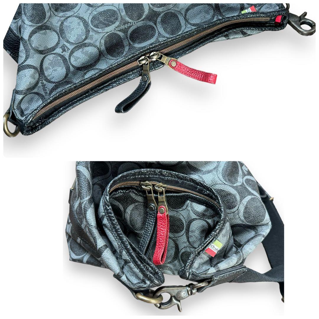 美品 超希少 orobianco オロビアンコ 2way ショルダー 大容量