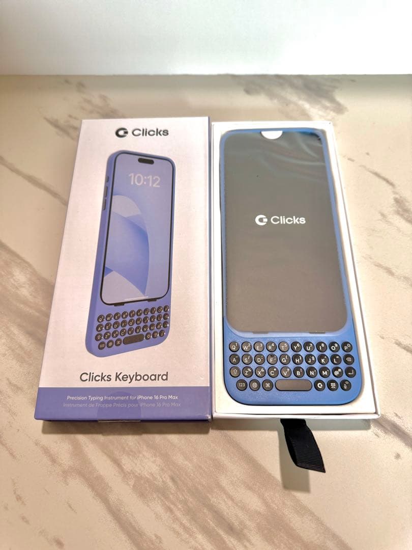 Clicks Keyboard for iPhone16 promaxキーボード
