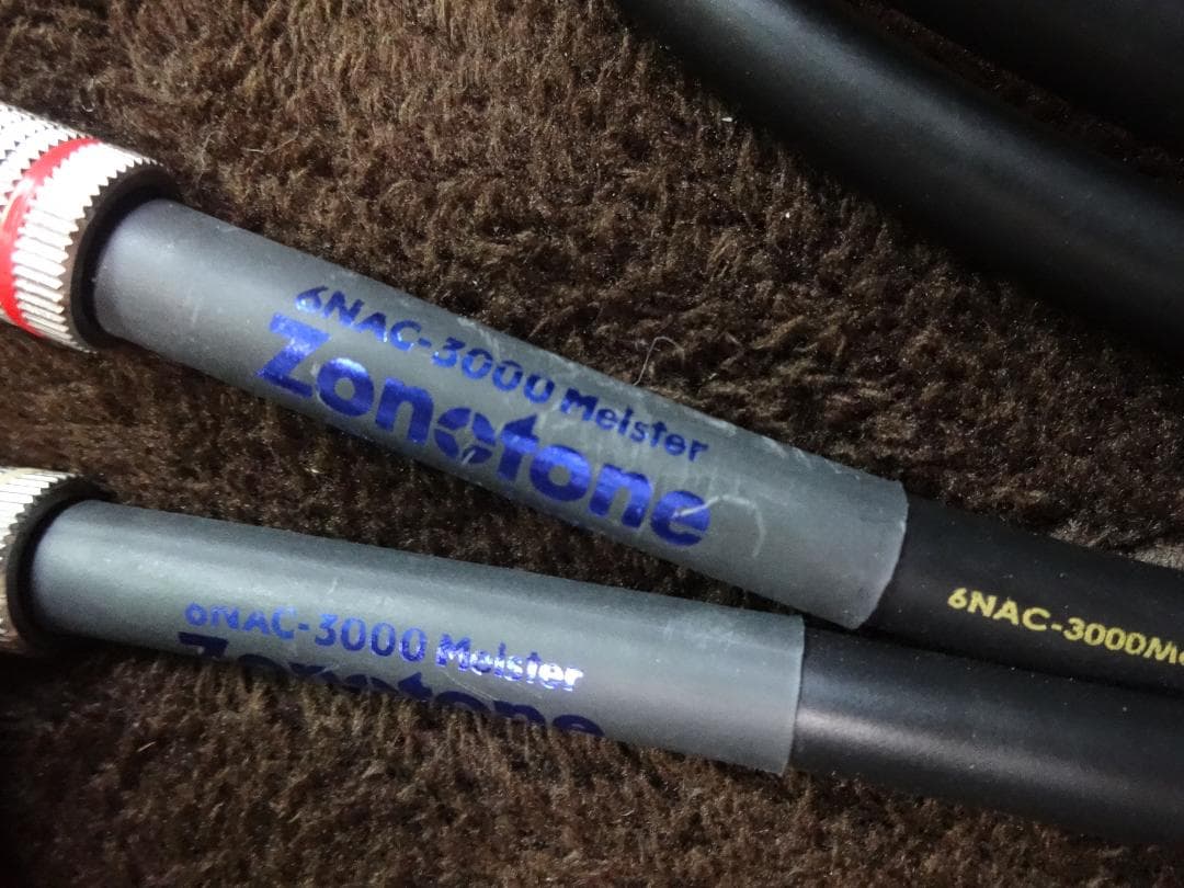 Zonotone 6NAC-3000 Meister　RCAケーブル①