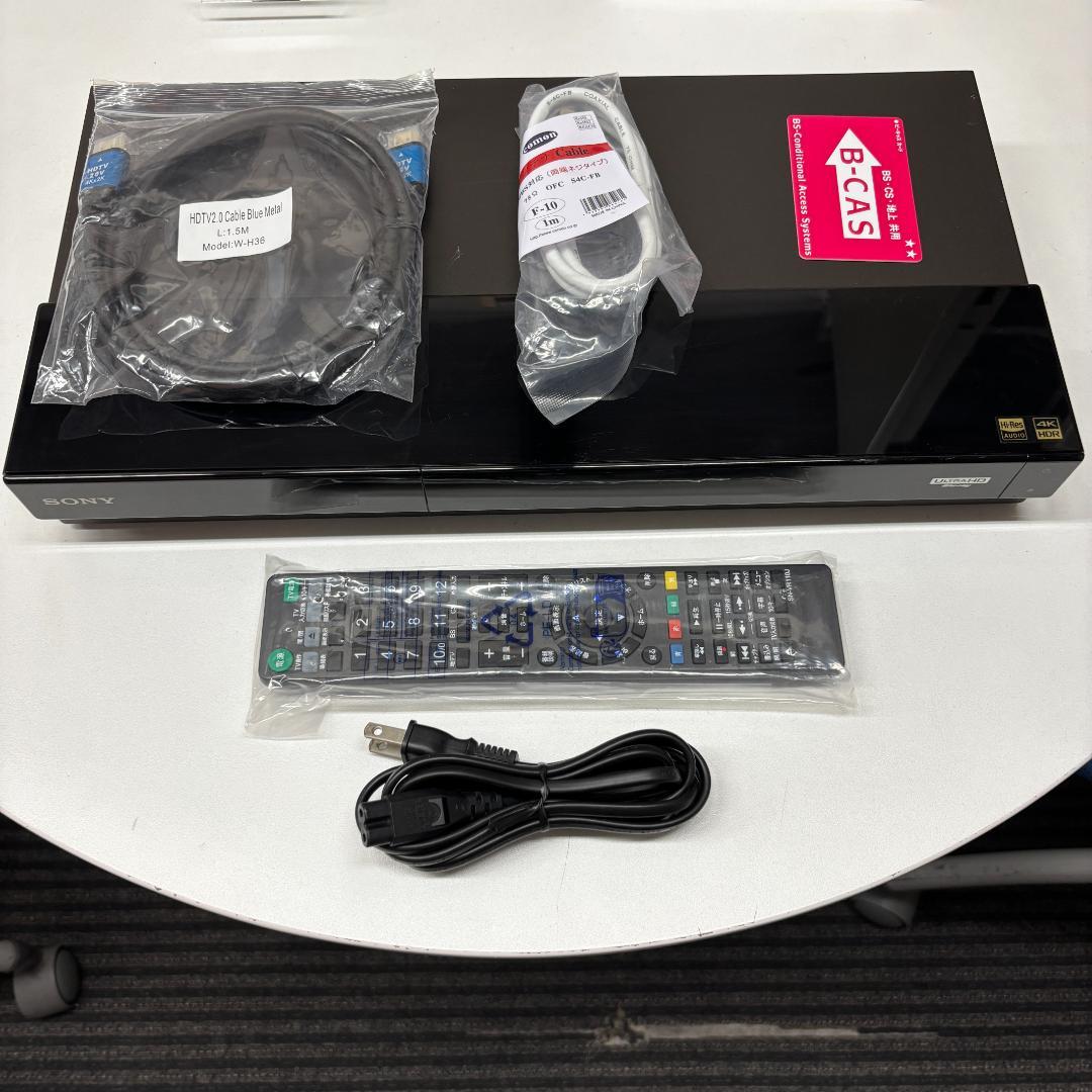 【完動・付属品フル】W録 ソニー BDレコ BDZ-FW500 ULTRA HD