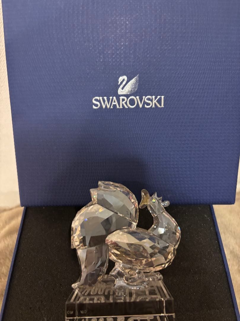 スワロフスキー置物　干支酉年
