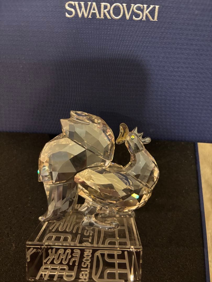 スワロフスキー置物　干支酉年