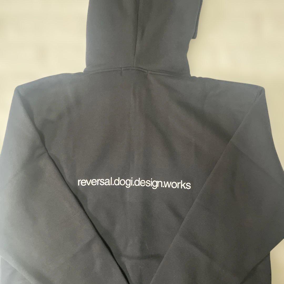 reversal ブラック ロゴ入り セットアップ 新品