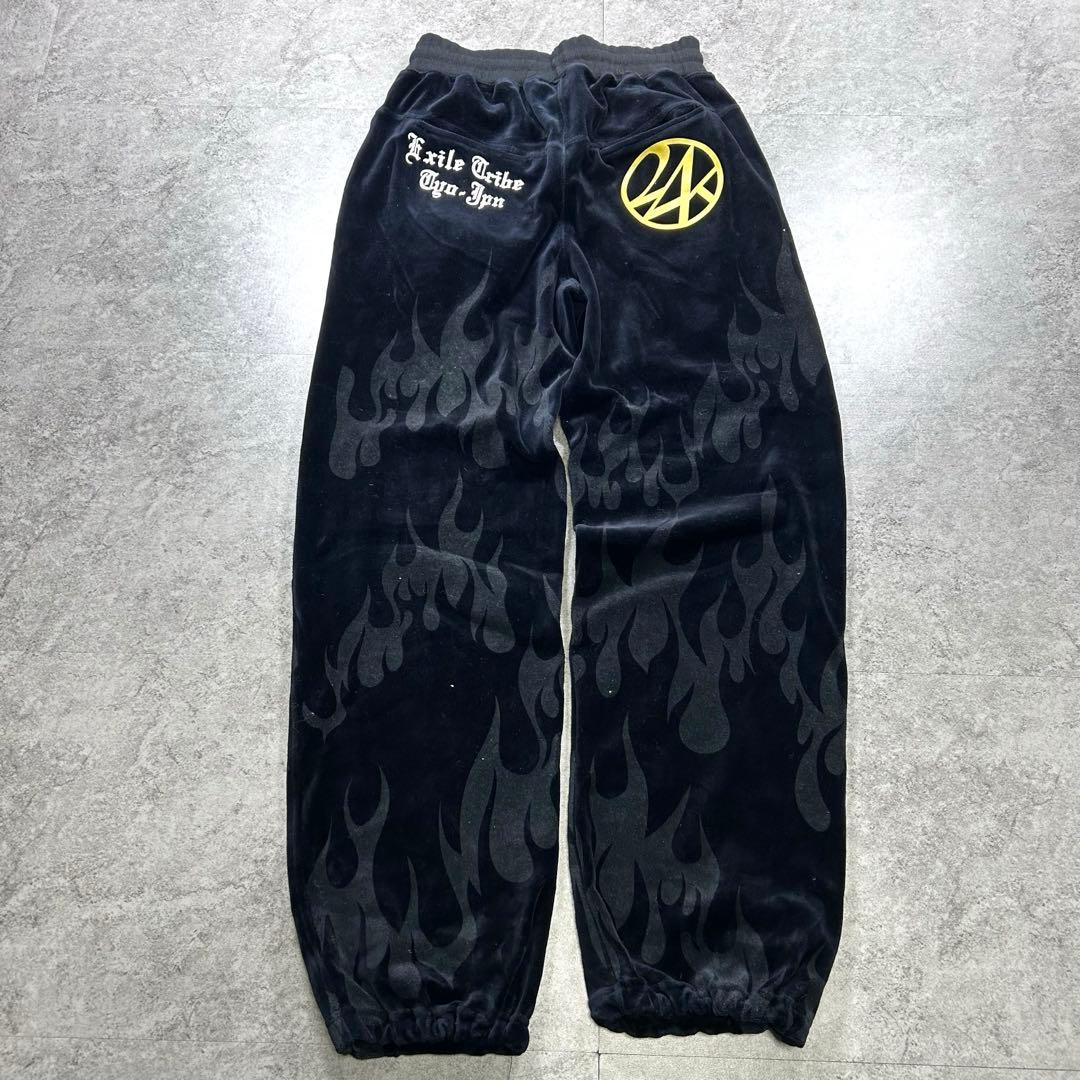 24karats/EXILE/ベロア/セットアップ/ファイヤーパターン/ジャージ