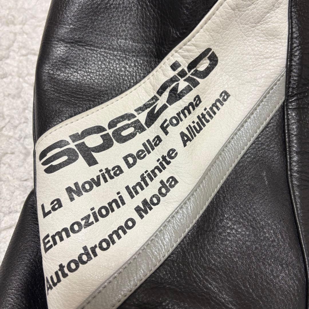 美品✨コミネ spazzioレザー ライディングパンツ レザーパンツ LLサイズ