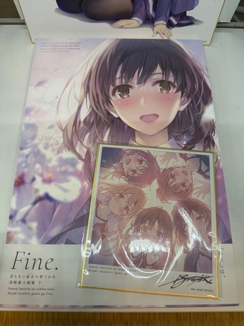 冴えない彼女の育てかた 深崎暮人画集 上下 セット